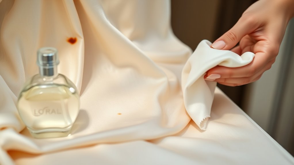 perfume stain removal techniques