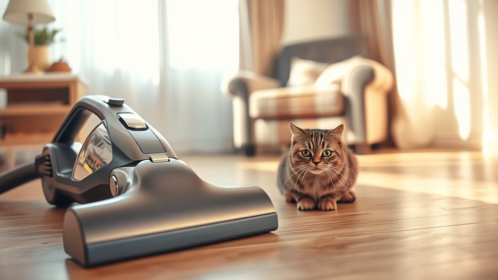 pet anxiety around vacuums