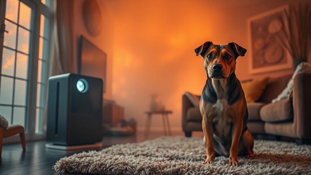pets affected by pollution