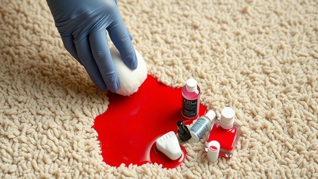 protecting carpet fiber integrity
