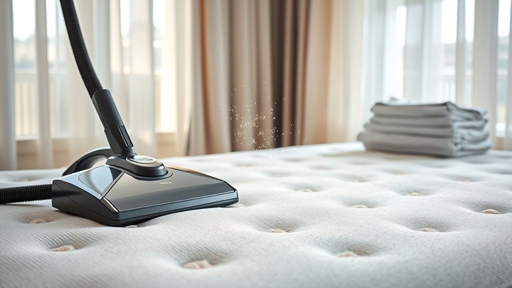 regular mattress vacuuming schedule