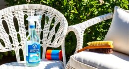 remove mildew from furniture