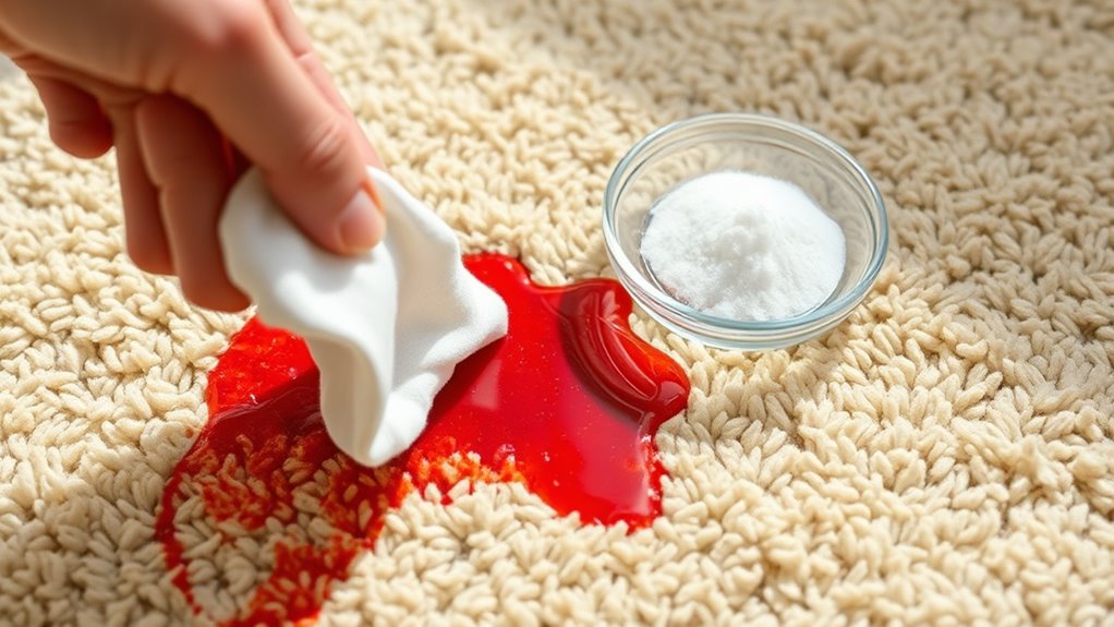 remove soda stains effectively