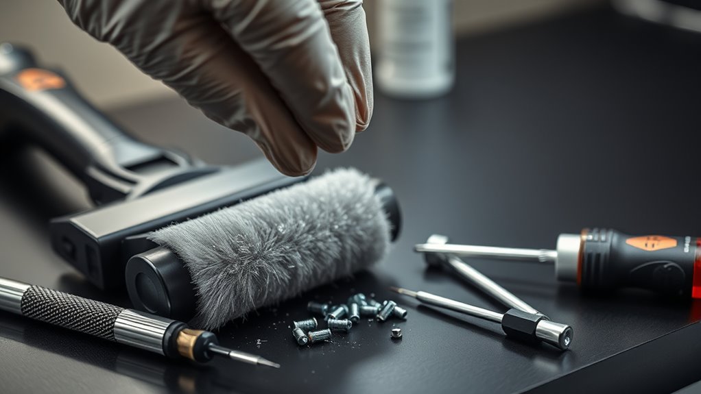 roller brush repair methods