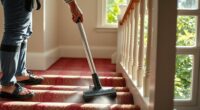 safe stair vacuuming tips