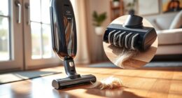 self cleaning brush vacuums