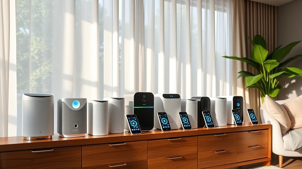 smart air purifiers available