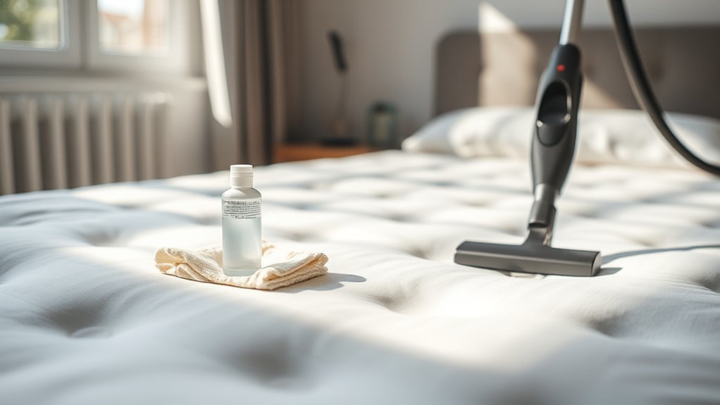 stain removal before vacuuming