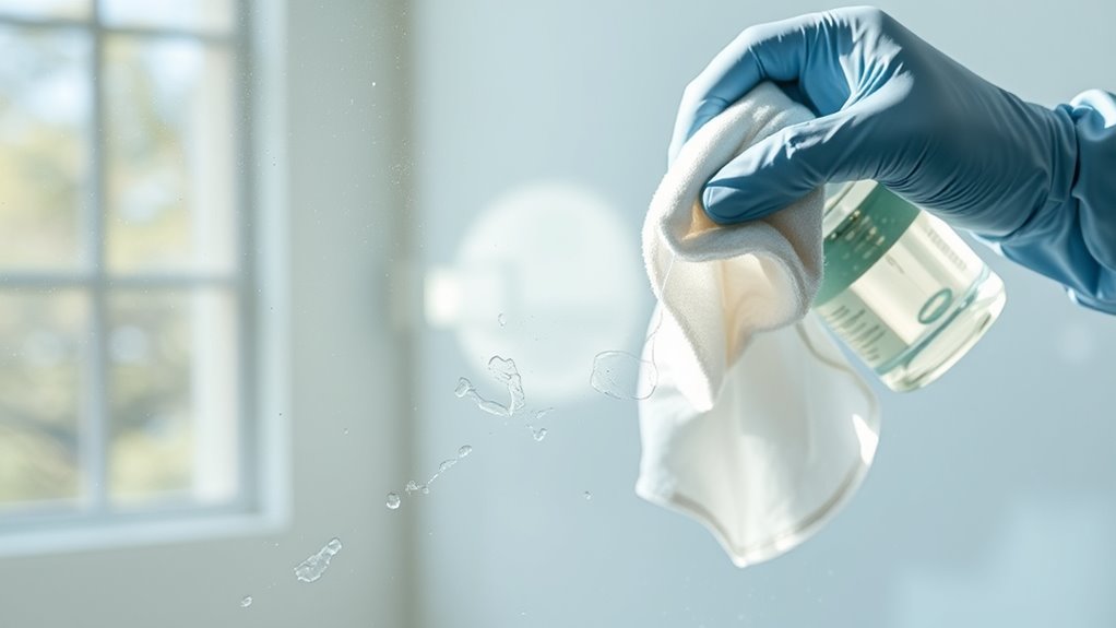 thorough cleaning and assessment