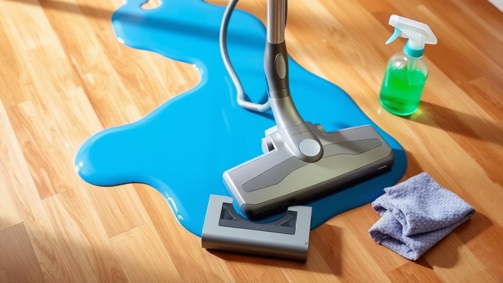 tough spill cleaning methods