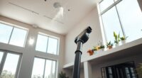 vacuum high ceilings safely