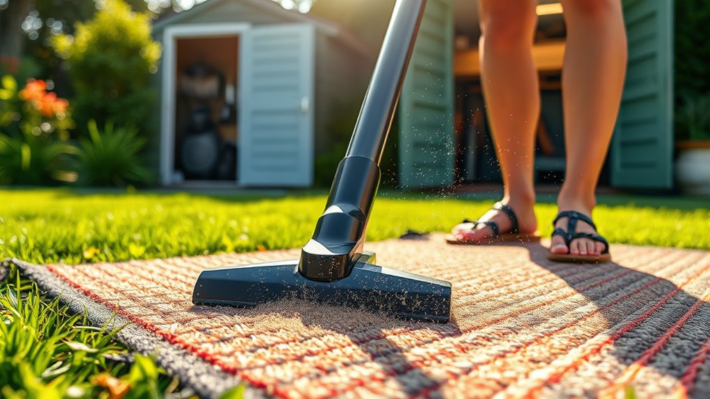 vacuum selection for mats