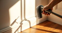 vacuuming baseboards safely explained