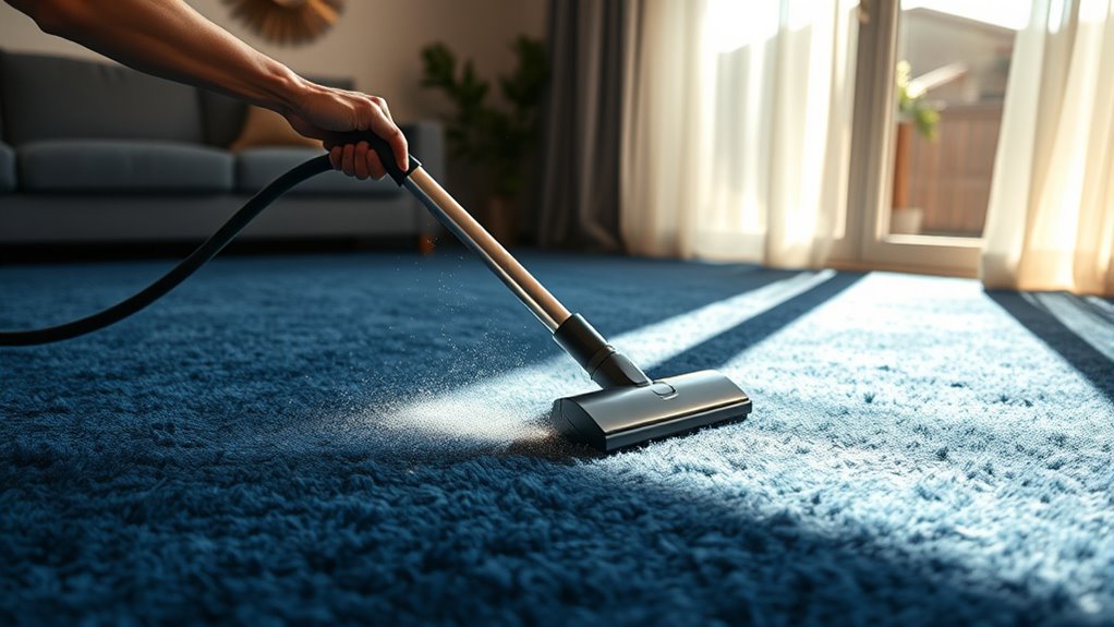 vacuuming promotes physical fitness