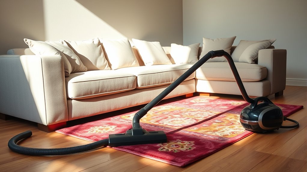 vacuuming routine establishment plan