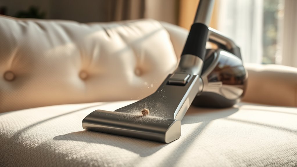 vacuuming techniques for corners