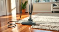 vacuuming techniques for efficiency