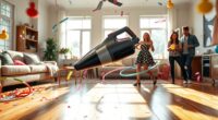 viral vacuum cleaning challenges