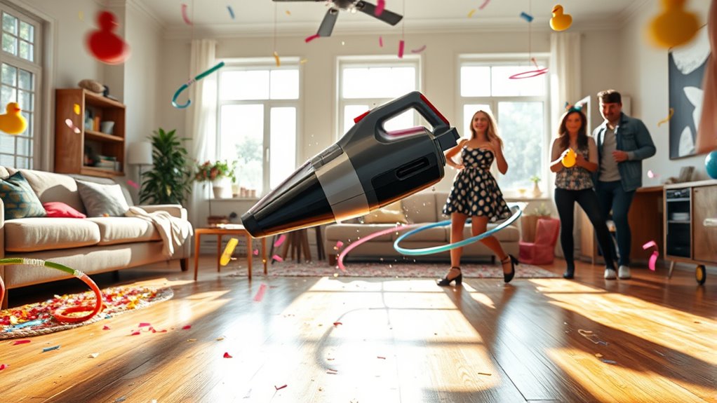viral vacuum cleaning challenges