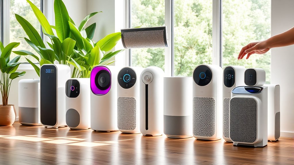washable filter air purifiers