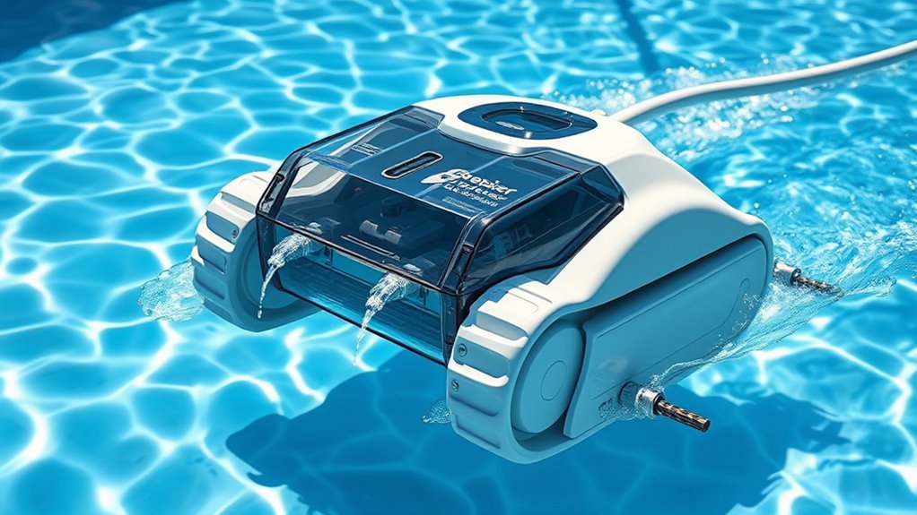 advanced robotic pool cleaner