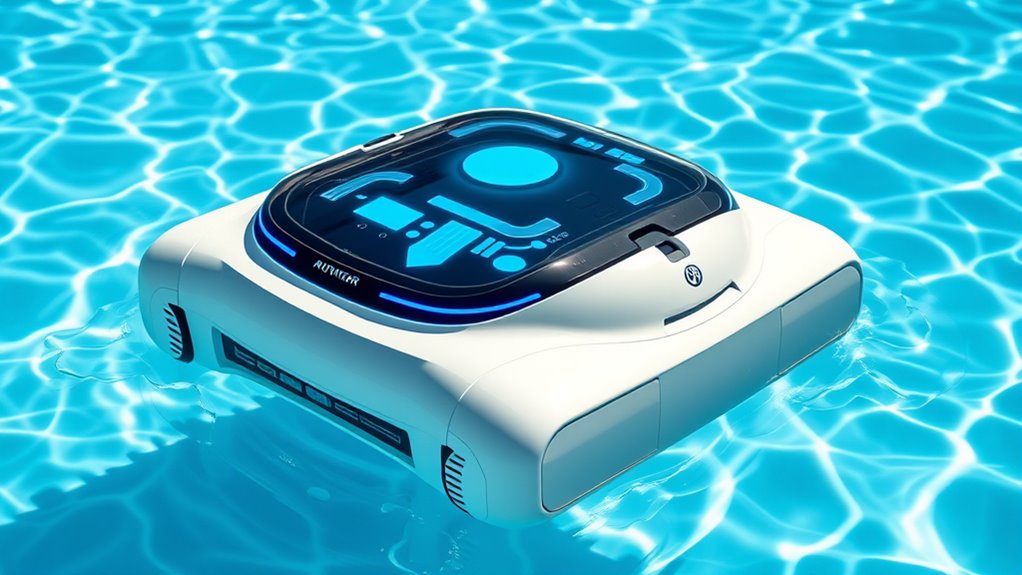 ai enhanced autonomous pool cleaning