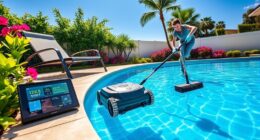 automated and manual pool maintenance