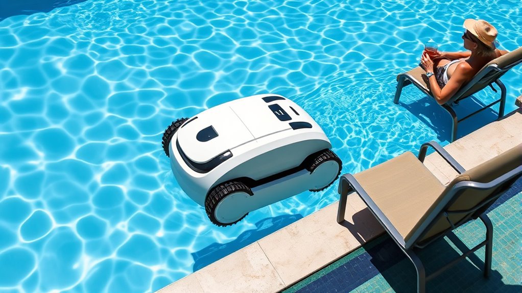 automated efficient pool cleaning