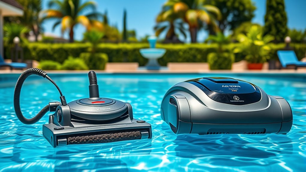 automated pool cleaning technology