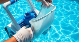 changing pool cleaner debris bags
