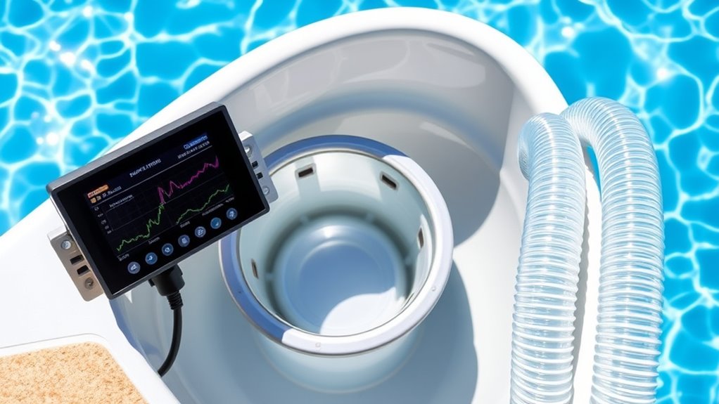 check pump and skimmer