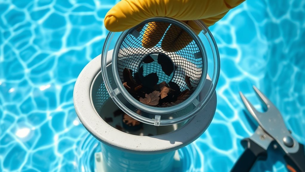 check skimmer and basket