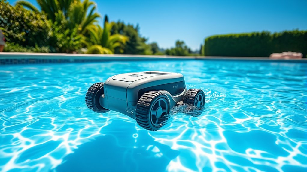 choosing above ground pool cleaners
