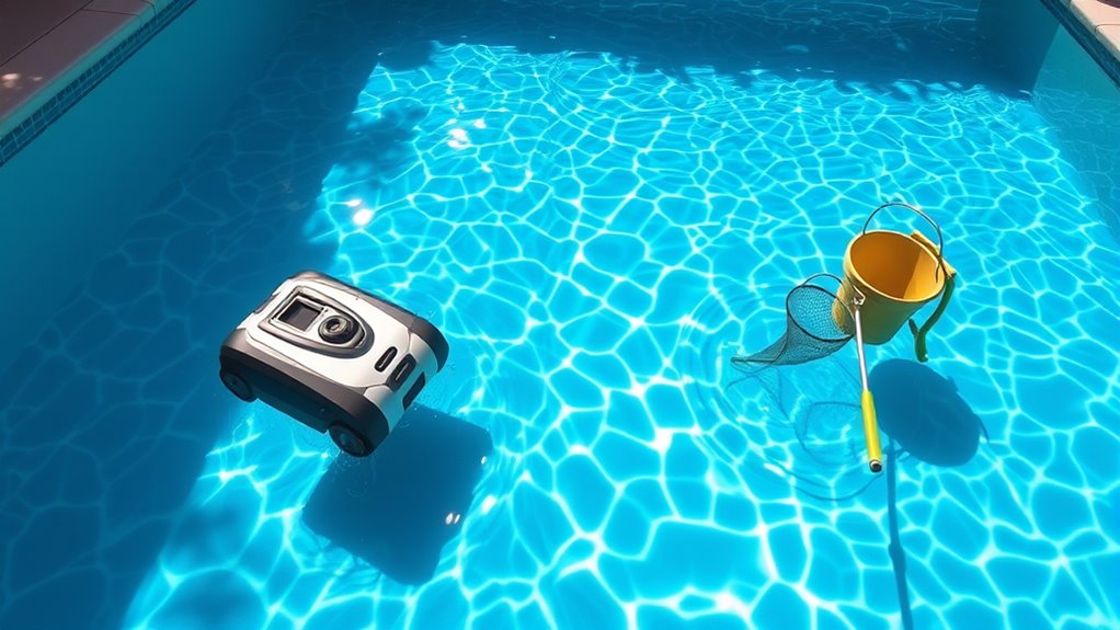 cost effective pool cleaning options