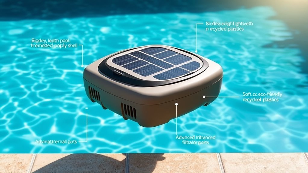 eco friendly biodegradable solar powered