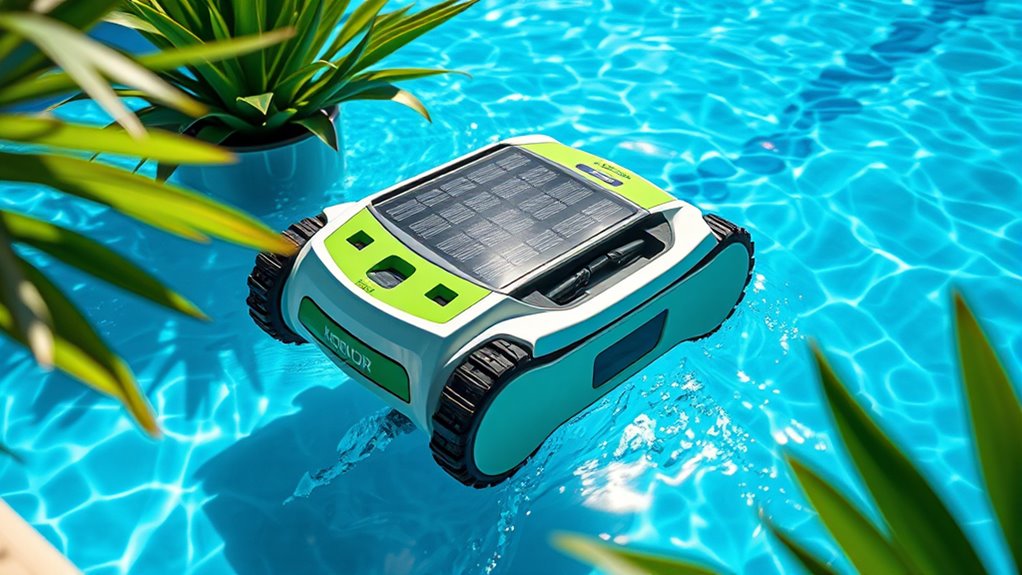 eco friendly solar pool cleaners
