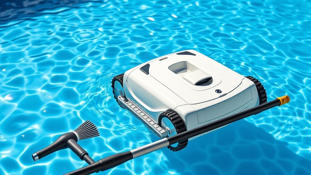 efficient automated pool cleaning