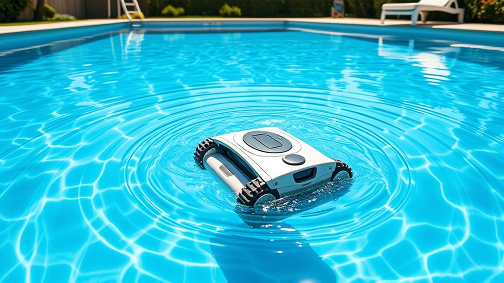 efficient automatic pool cleaning