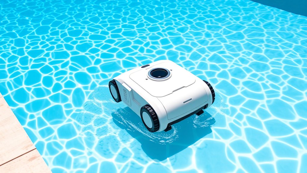 efficient automatic pool cleaning