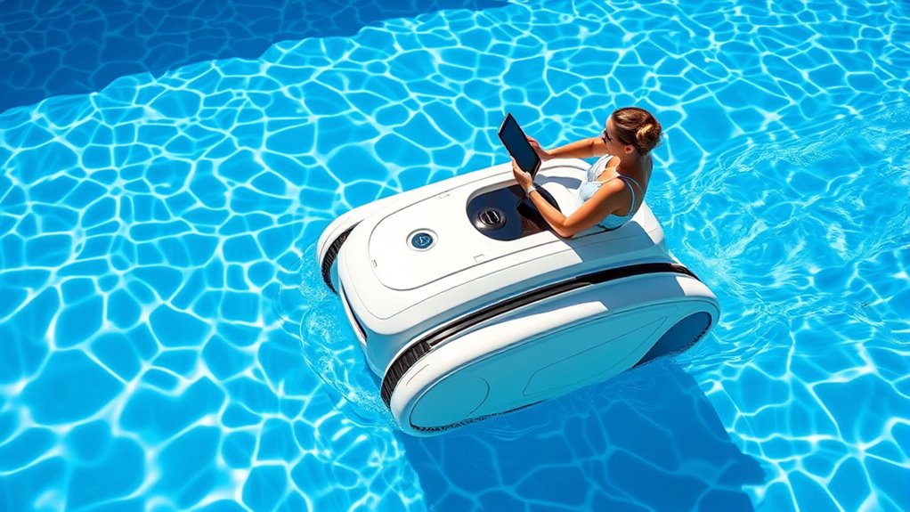effortless pool cleaning technology