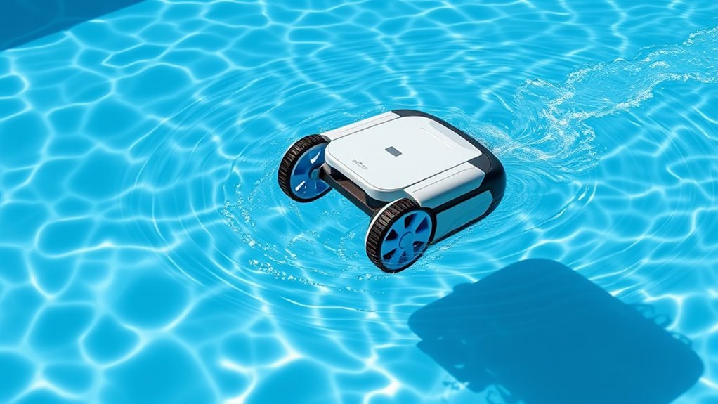 ensures even water circulation