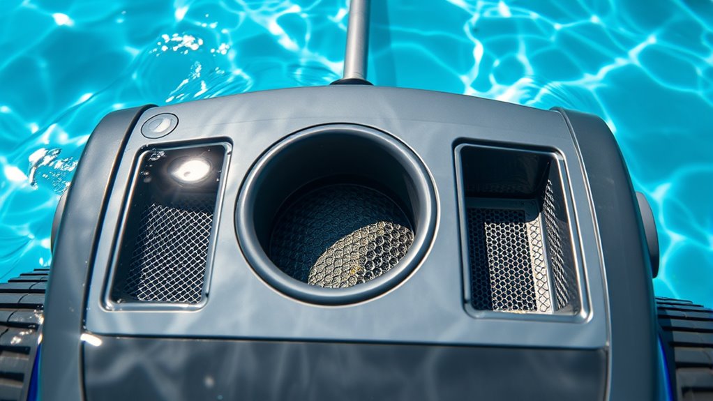 inspect skimmer and intake