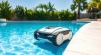large pool cleaning robots
