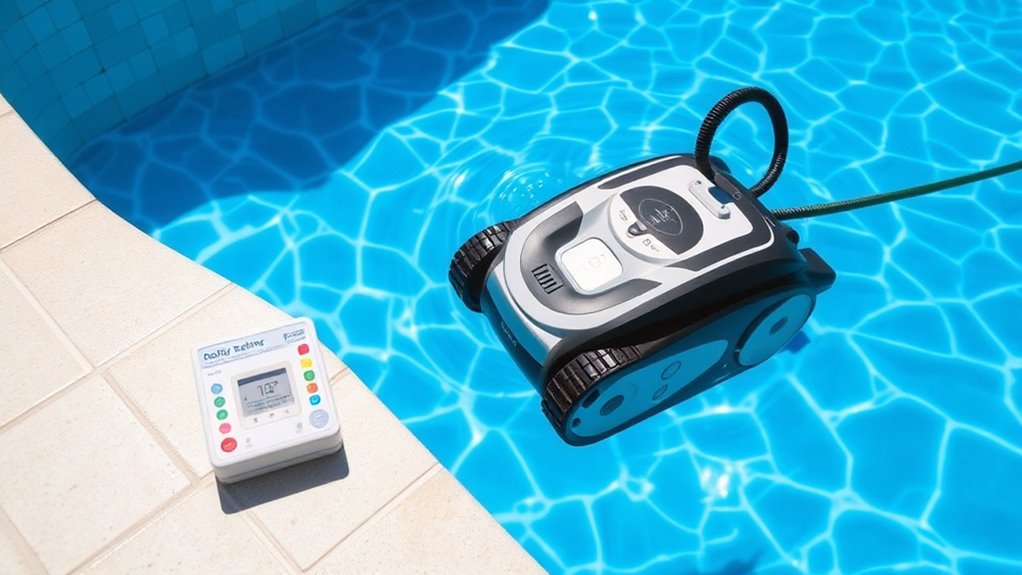 maintain water levels and chemistry