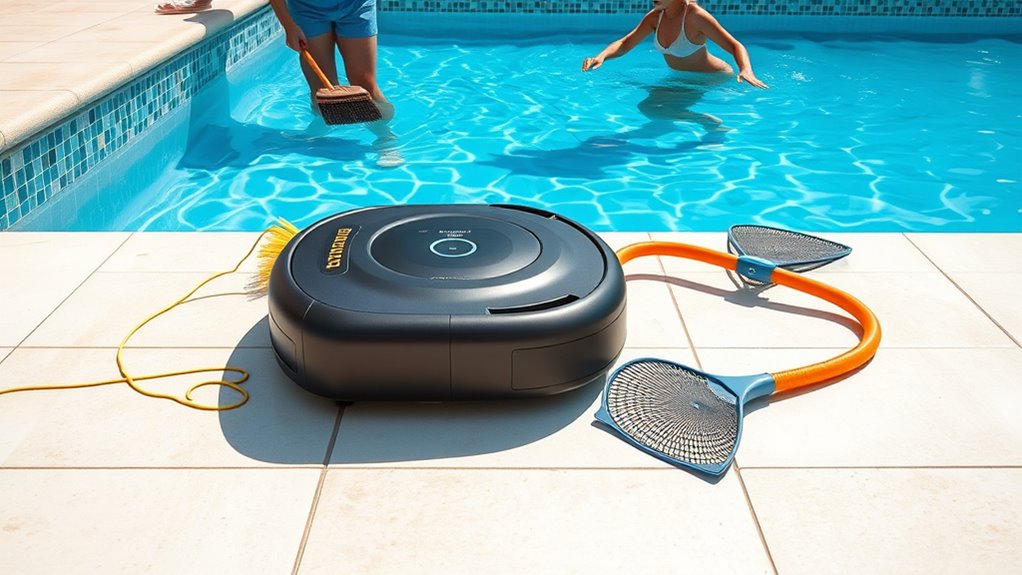manual and automatic cleaning