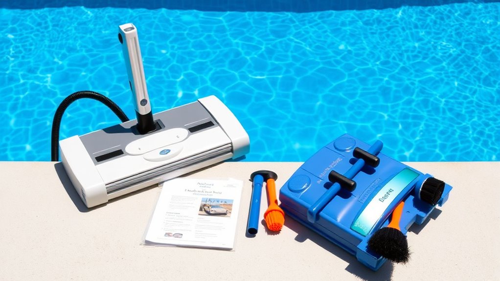 pool and equipment readiness