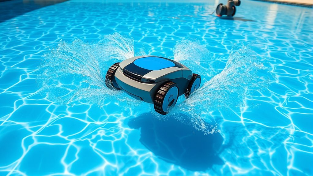 pool cleaner hydraulic propulsion
