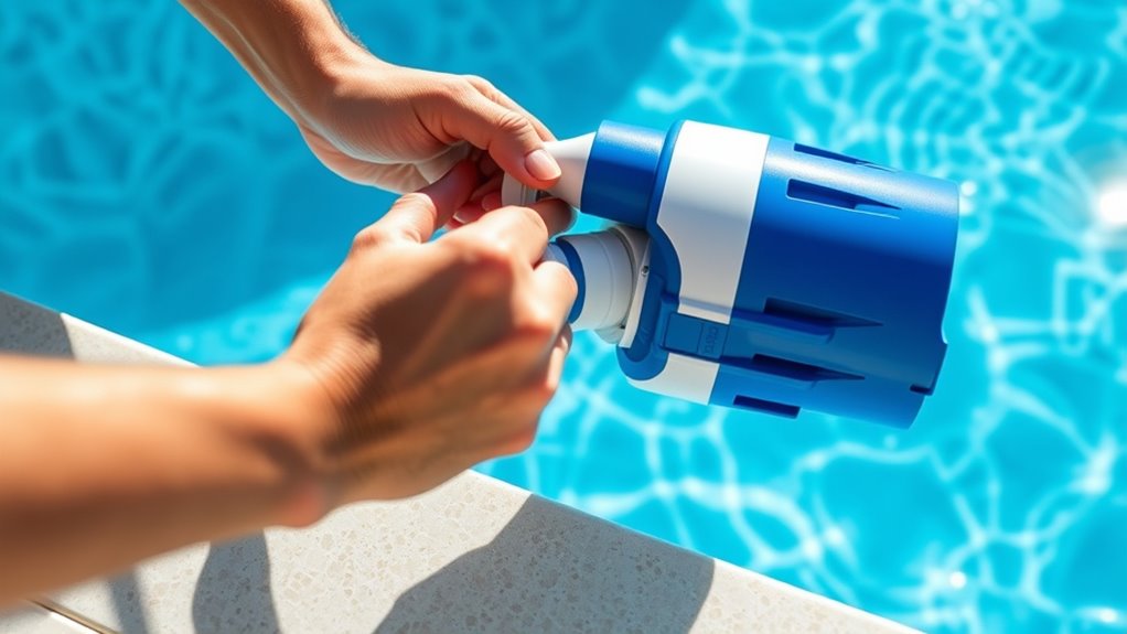 pool cleaner installation guide