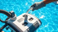 pool cleaner pressure troubleshooting