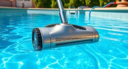pool cleaner transition method
